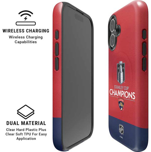 2025 Stanley Cup Champions Florida Panthers iPhone 16 Plus Magsafe Impact Case